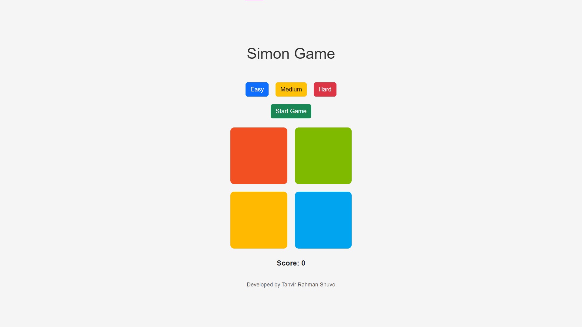Simon Game