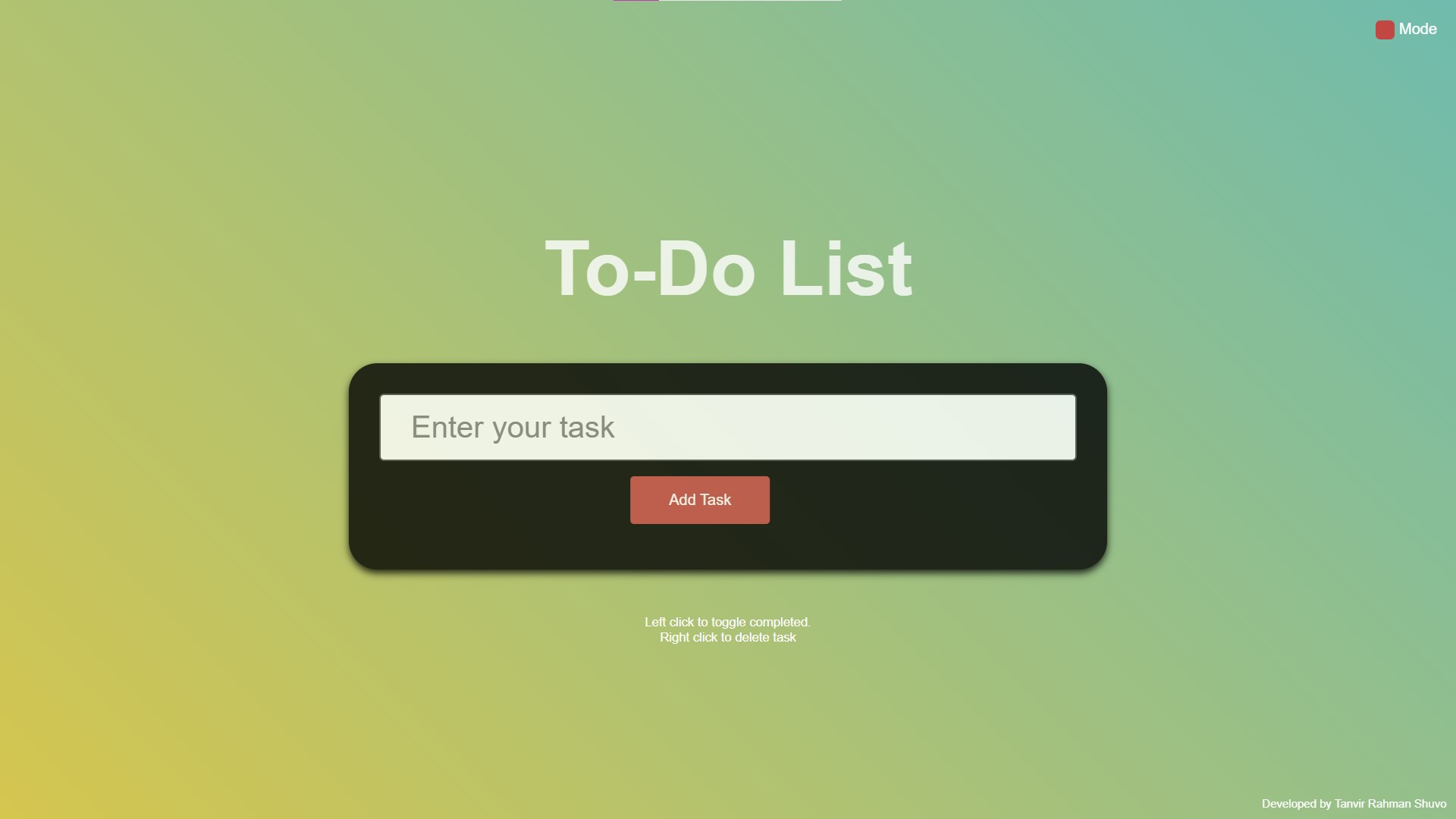 To-do List